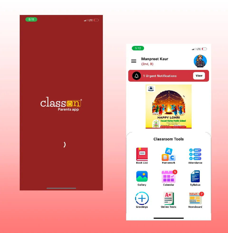 Class on / School Management APP
