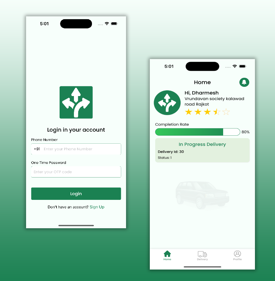 Driver Booking App
