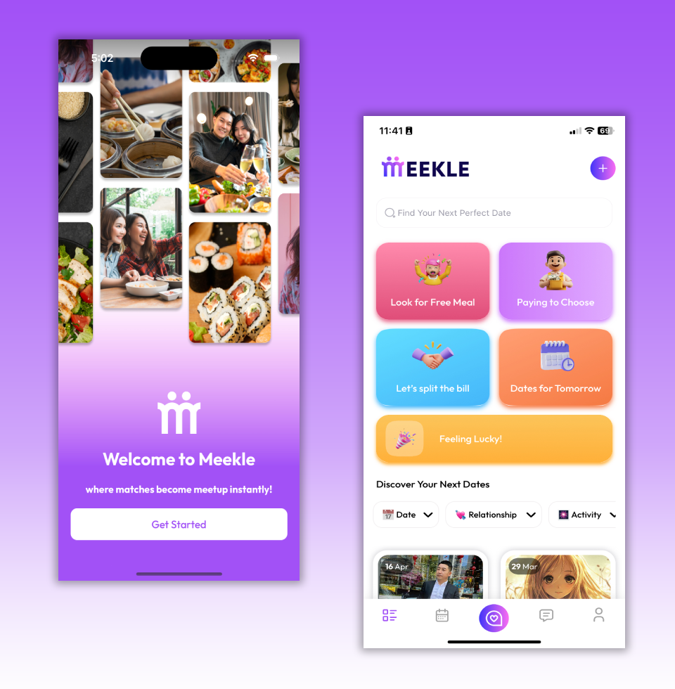 Meekle / Social networking App